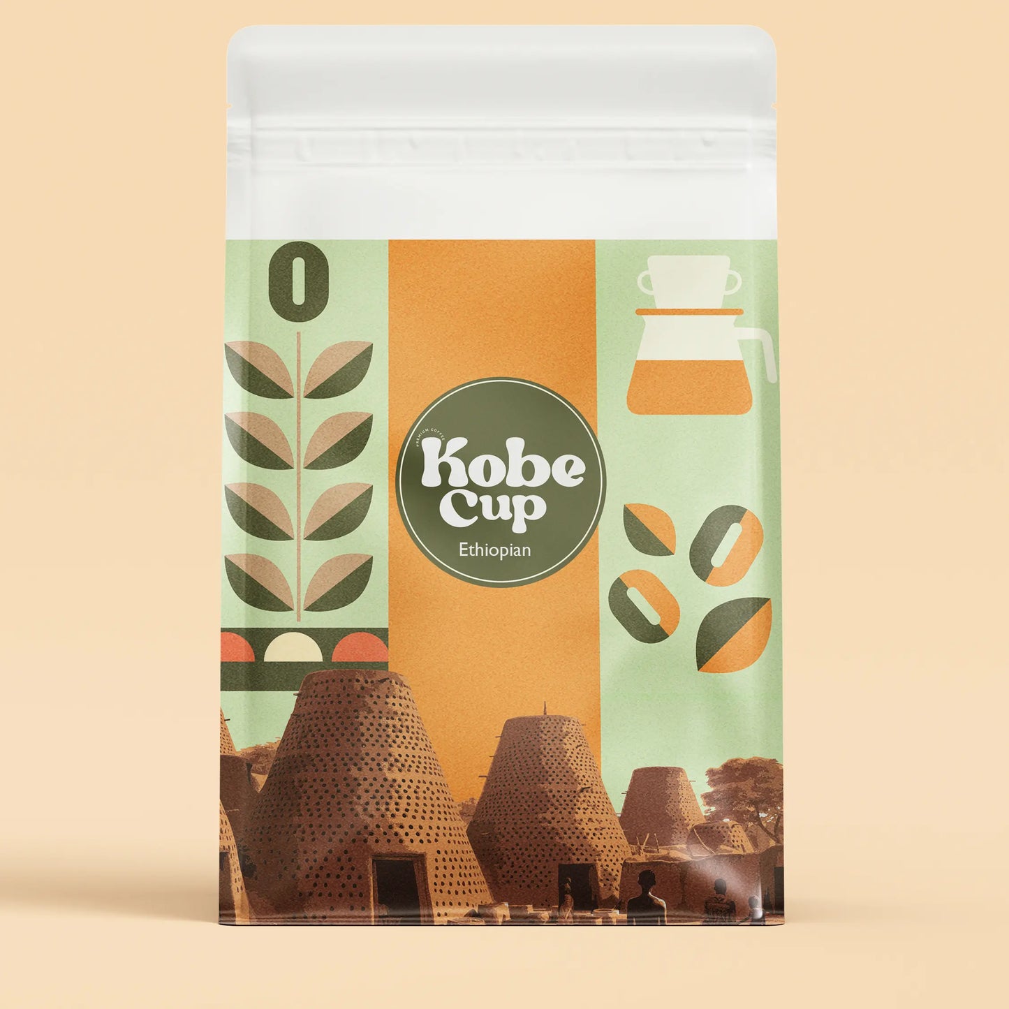 
Ethiopian Yirgacheffe single-origin pour over coffee – KobeCup specialty roast